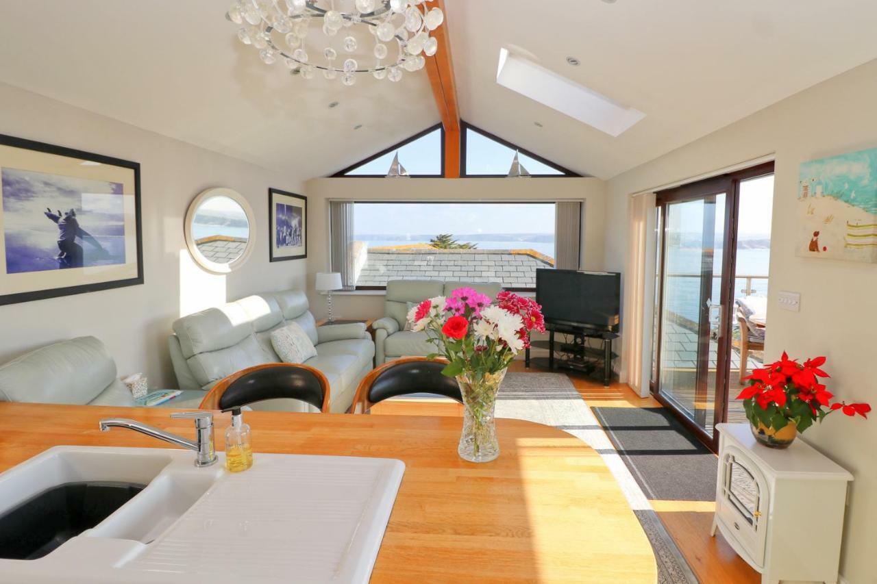 Villa Sea View House à New Quay Extérieur photo